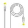 Cable de red latiguillo RJ45 LSZH Cat.6A SFTP AWG26  Gris  5.0 m