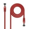 Cable de Red Latiguillo Cat.8.1 2GHz LSZH SSTP AWG26  Rojo  2 m