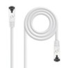 Cable de Red Latiguillo Cat.8.1 2GHz LSZH SSTP AWG26  Blanco  2 m