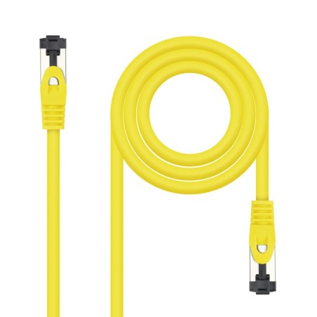 Cable de Red Latiguillo Cat.8.1 2GHz LSZH SSTP AWG26  Amarillo  2 m