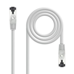 Cable de Red Latiguillo Cat.8.1 2GHz LSZH SSTP AWG26  Gris  10 m