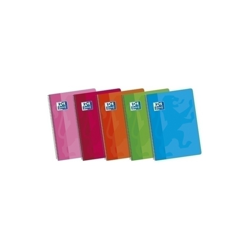 BLOCK OXF.SCH.BLANDA 4 80h LISO COL.(5) - Pack de 5 unidades