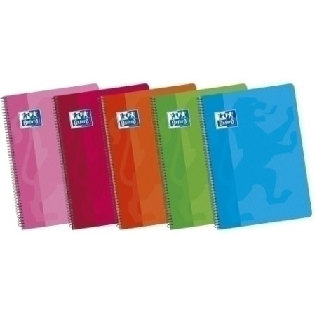 BLOCK OXF.SCH.BLANDA 4 80h LISO COL.(5) - Pack de 5 unidades