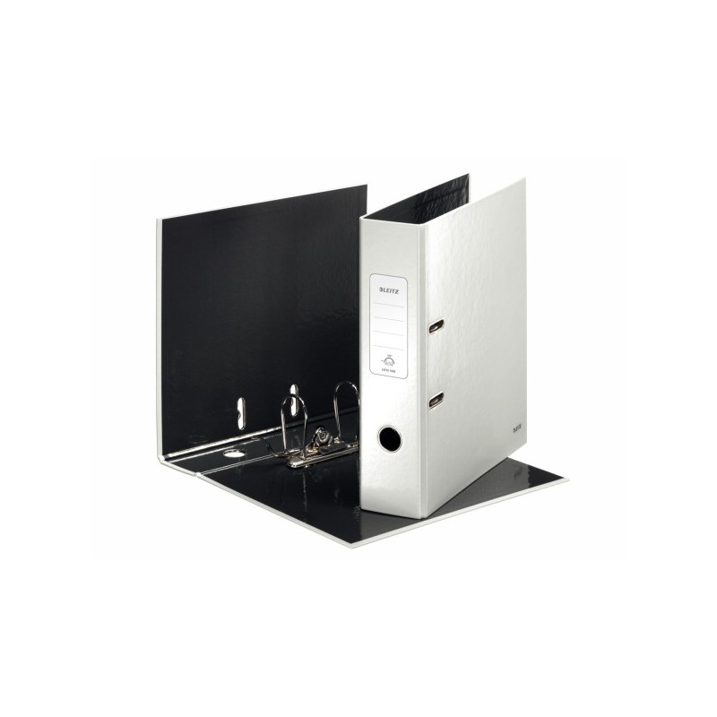 180 WOW Lever Arch File - pearl white carpeta de cartn A4 Blanco