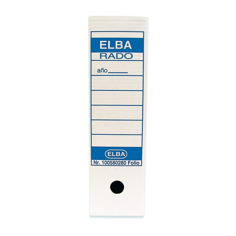 CAJA ARCH. DEFINITIVO ELBA F BL 100MM 100580280