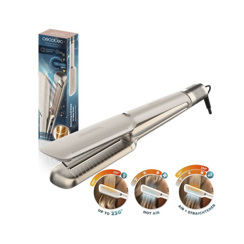Air Lisse Champagne Plancha de pelo Airflow Champn
