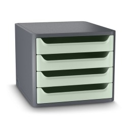 MODULO CEP FIRST 4 CAJONES VERDE SALVIA