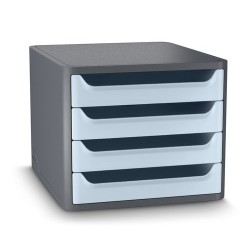 MODULO CEP FIRST 4 CAJONES AZUL PALIDO