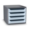 MODULO CEP FIRST 4 CAJONES AZUL PALIDO