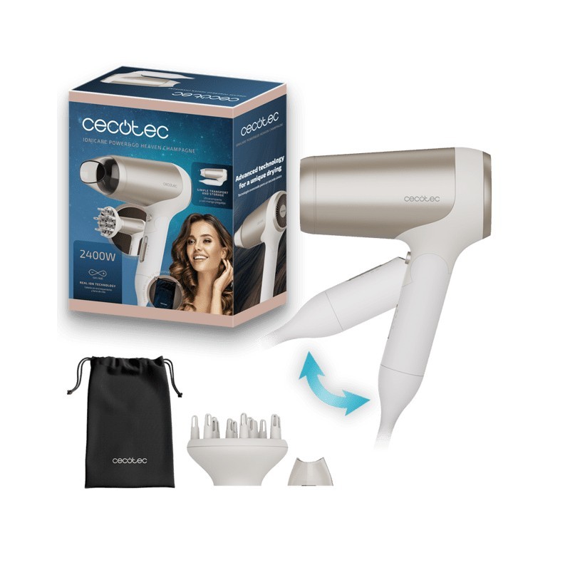IoniCare Power&Go Heaven Champagne secador 2400 W Champn