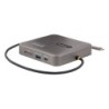Docking Station USB C - USB Tipo C - HDMI Doble de 4K 60Hz compatible con MacBook Pro (M1/M2/M3/M4) y Windows - Hub Ladrn USB-A/