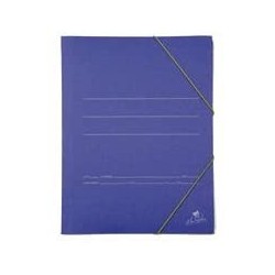 CARPETA CARTON AZUL 500 GR./M2. CUARTO GOMA SOLAPA MARIOLA 1045