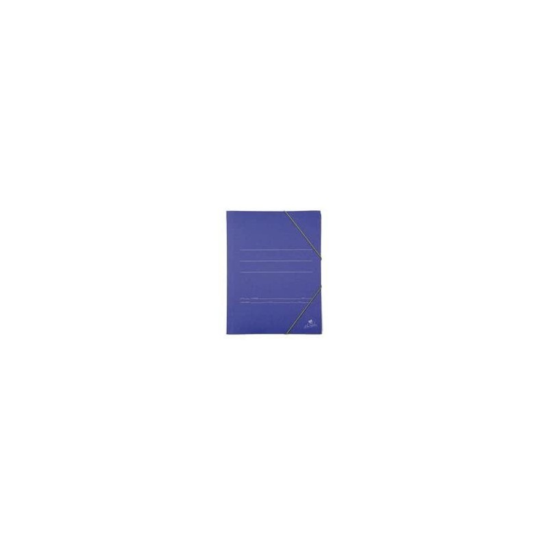 CARPETA CARTON AZUL 500 GR./M2. CUARTO GOMA SOLAPA MARIOLA 1045