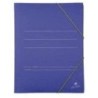 CARPETA CARTON AZUL 500 GR./M2. CUARTO GOMA SOLAPA MARIOLA 1045