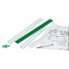 FAIBO REGLA 40 CM VERDE