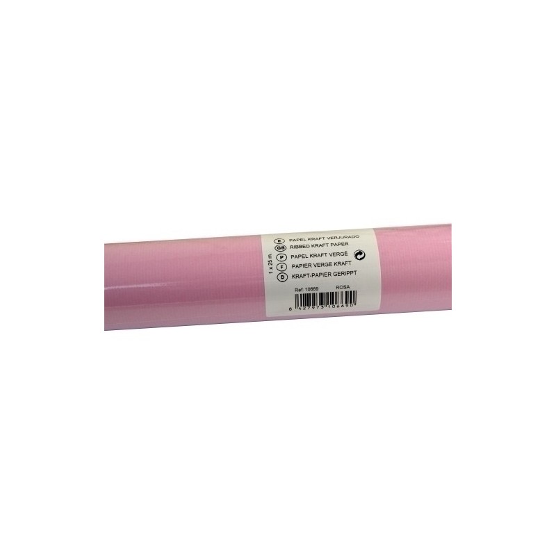 PAPEL EMB.KRAFT SADIP.FUSION 1x25 m ROSA