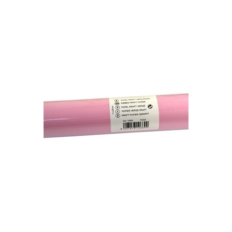 PAPEL EMB.KRAFT SADIP.FUSION 1x50 m ROSA