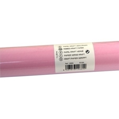 PAPEL EMB.KRAFT SADIP.FUSION 1x50 m ROSA
