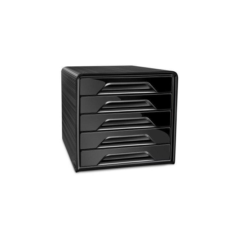 MODULO CEP ESTANDAR 5 CAJONES NEGRO