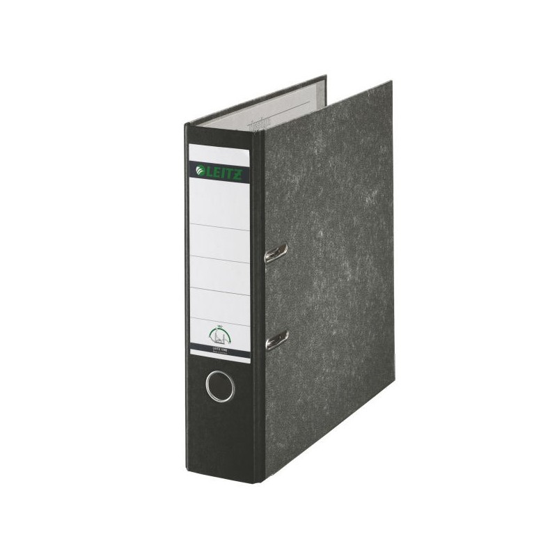 Plastic Lever Arch File A4 80mm 180 carpeta de cartn Negro