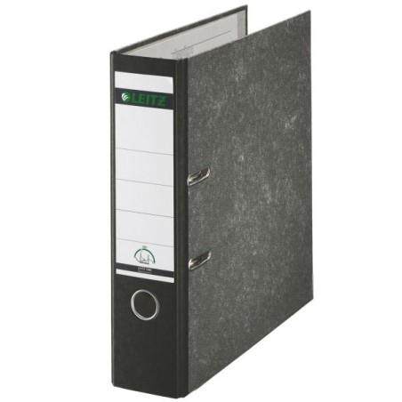 Plastic Lever Arch File A4 80mm 180 carpeta de cartn Negro