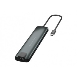 DONN06G USB 3.2 Gen 1 (3.1 Gen 1) Type-C Negro  Plata