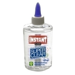 COLA TRANSPARENTE INSTANT SUPERCLEAR 147 - Pack de 12 unidades