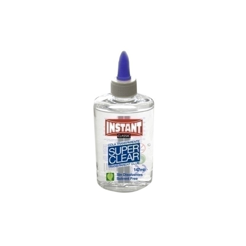 COLA TRANSPARENTE INSTANT SUPERCLEAR 147 - Pack de 12 unidades
