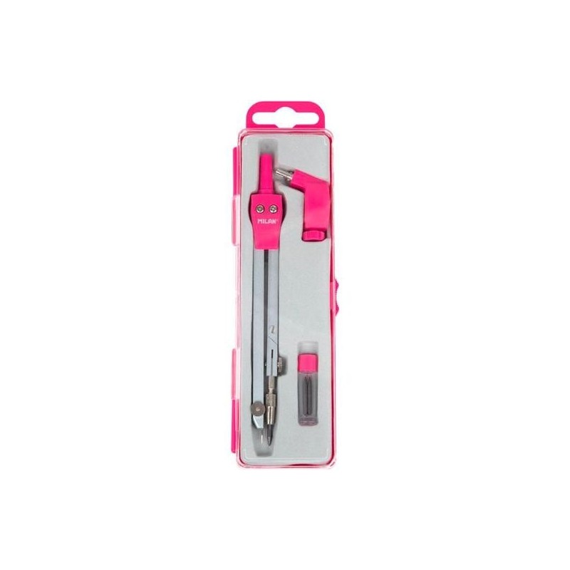 MILAN COMPS UNIVERSAL CON PATA ARTICULADA + ADAPTADOR + 2 MINAS SERIE ACID ROSA