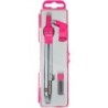 MILAN COMPS UNIVERSAL CON PATA ARTICULADA + ADAPTADOR + 2 MINAS SERIE ACID ROSA