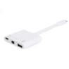 Adaptador USB-C a Mini DisPlayPort  USB-A   USB 60W PD
