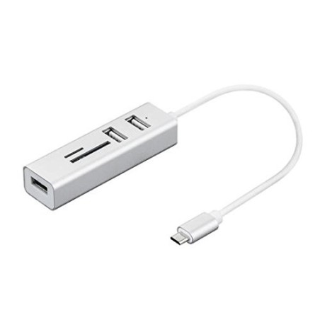 NX090301141 base para porttil y replicador de puertos USB 3.2 Gen 1 (3.1 Gen 1) Type-C Plata