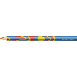 LAPICES COLOR FABER JUMBO FANT.MULTICOL. - Pack de 12 unidades