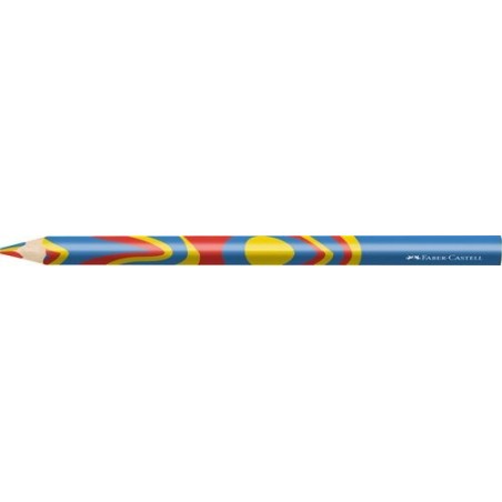 LAPICES COLOR FABER JUMBO FANT.MULTICOL. - Pack de 12 unidades