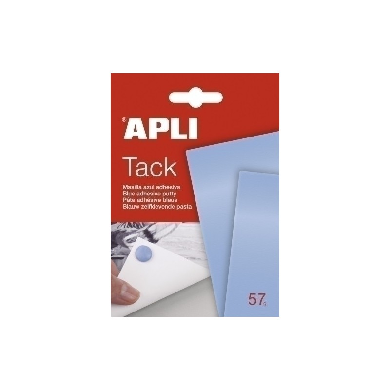 MASILLA ADHESIVA APLI-TACK 57g AZUL