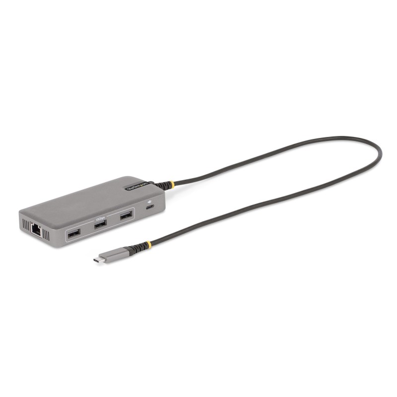 Adaptador Multipuertos USB-C para 3 Monitores - 4K 60Hz Doble + HDMI y DisplayPort 4K 30Hz - Hub USB de 3 Puertos - PD de 100W d