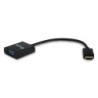 11903607 adaptador de cable de vdeo HDMI tipo A (Estndar) VGA (D-Sub) Negro