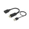 119039 adaptador de cable de vdeo 0 15 m HDMI tipo A (Estndar) DisplayPort Negro