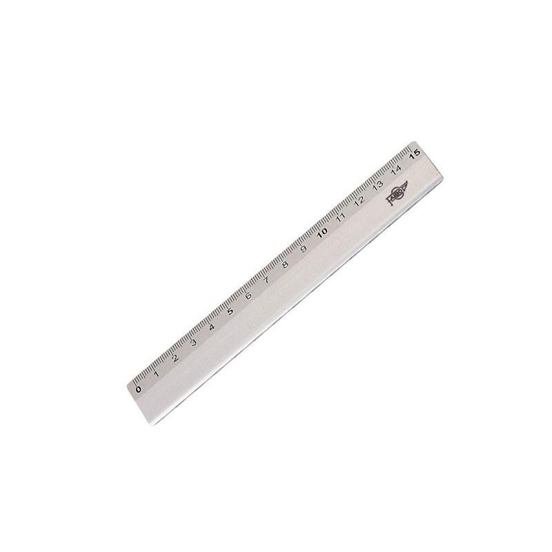 REGLA FAIBO ALUIMNIO 15CM 119-15