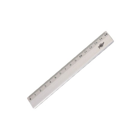 REGLA FAIBO ALUIMNIO 15CM 119-15