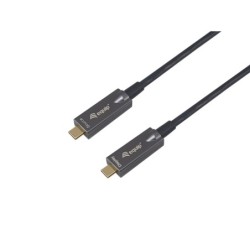 119462 Cable ptico activo USB-C a C  M/M  10m  PD 60W  4K/60Hz  10Gbps  Vdeo+Datos+PD