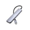 133499 base para porttil y replicador de puertos Almbrico USB 3.2 Gen 2 (3.1 Gen 2) Type-C Gris