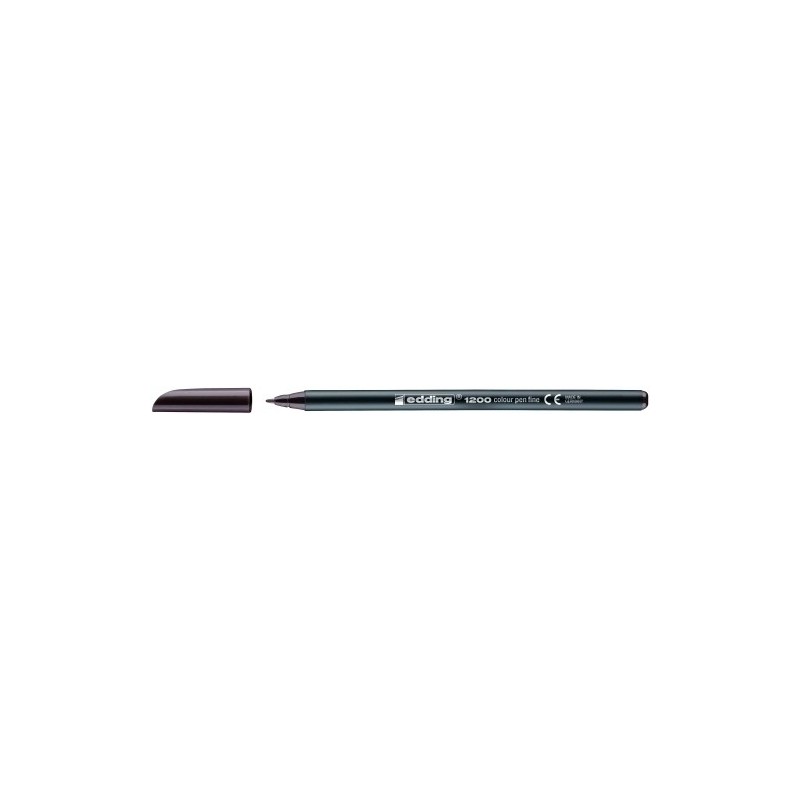 ROTUL.EDDING 1200  MARRON OSCURO