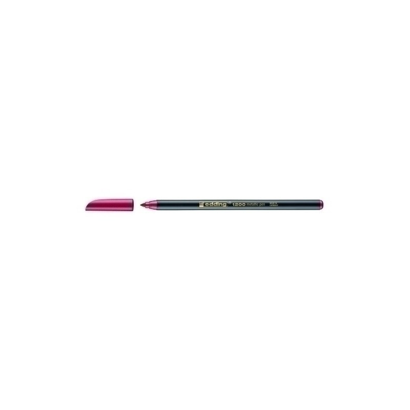 ROTUL.EDDING 1200 METALLIC  ROJO