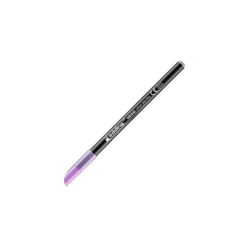 EDDING ROTULADOR PUNTA DE FIBRA 1200 PASTEL LAVANDA CON FRUTOS ROJOS -10UD-