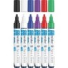 Paint-It marcador 6 pieza(s) Punta redonda Negro  Azul  Verde  Prpura  Rojo  Blanco