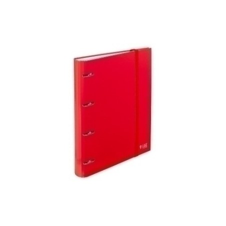 CARPEBLOC CARCH.LUZ A4 4AN.120 H ROJO - Pack de 2 unidades