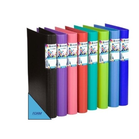 Carpeta de Anillas Foam A4 4X25MM Surtido de Colores - Pack de 10 unidades - Color no elegible