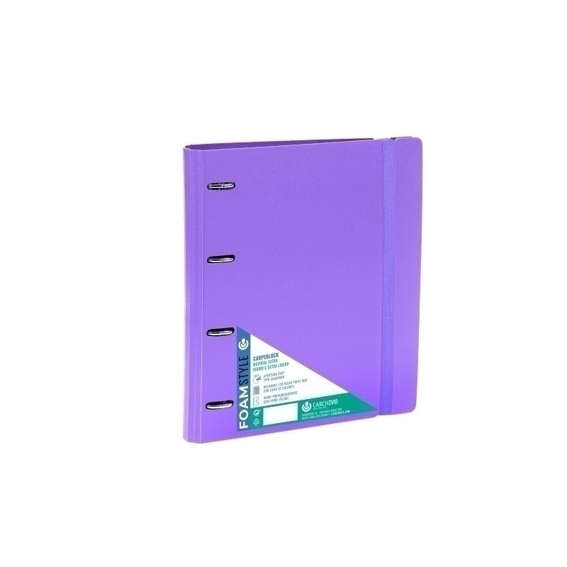 CARPEBLOC CARCH.FOAM A4+ 4AN.120 H VI - Pack de 4 unidades