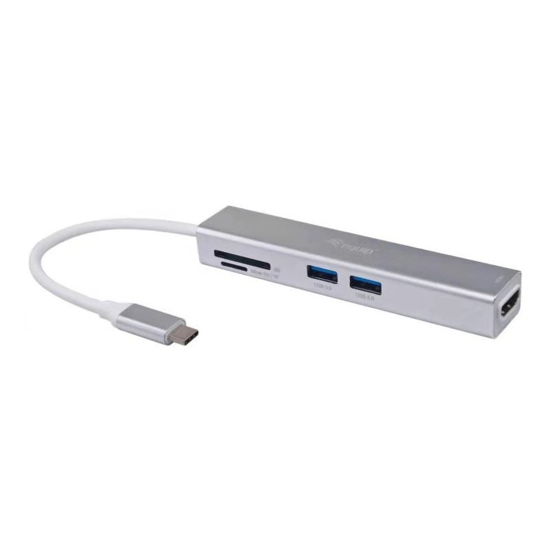 Adaptador multifuncin USB-C 5 en 1  HDMI   USB 3.2 Gen 1   TF/Micro SD